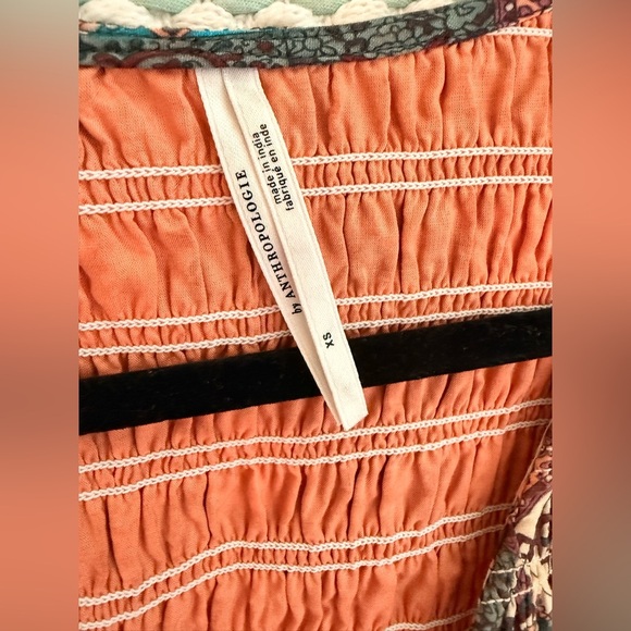 Anthropologie Multicolor Patterned Midi Dress - Picture 6 of 7